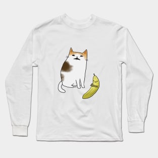 Banana Cat Long Sleeve T-Shirt